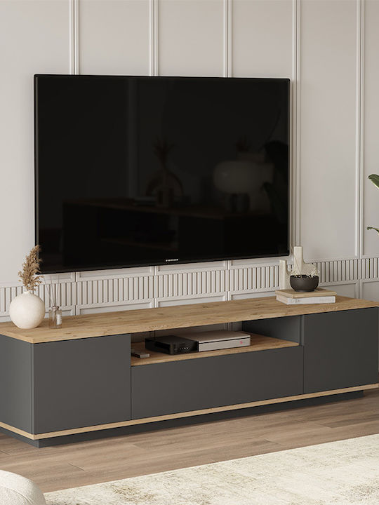 TV Stand Soren Gray L180xD44xH46cm