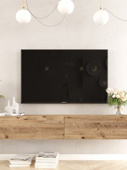 Έπιπλο Τηλεόρασης Dello Μπεζ Μ180xΠ31.6xΥ29.6cm