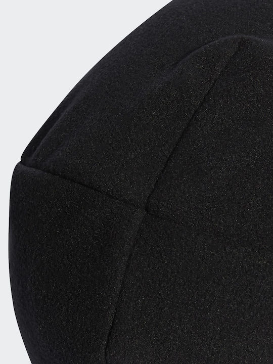 Performance Beanie Fleece Beanie Knitted in Black color