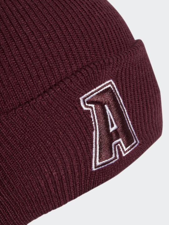 Adidas 2-Color Logo Beanie Beanie Knitted in Red color
