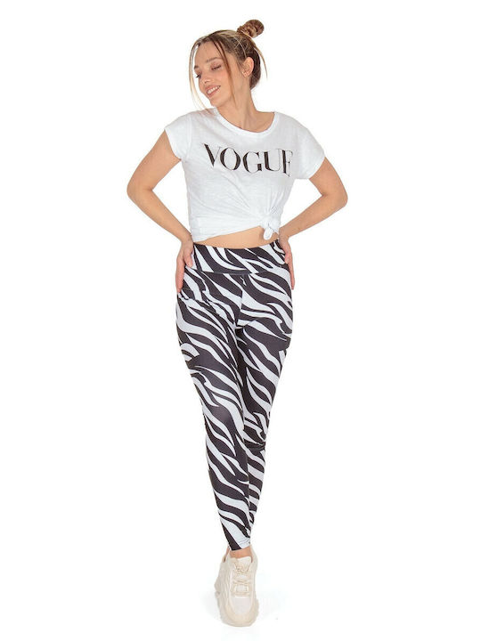 Women's Long Legging High Waisted Black