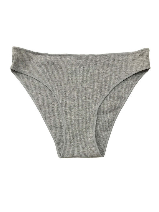 Ustyle Cotton Women's Slip Gray