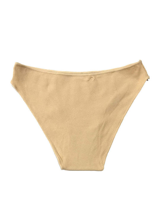 Βαμβακερά Damen Slip 3Pack Beige