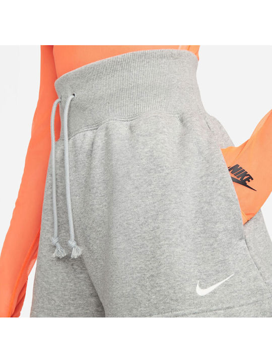 Phoenix Fleece Γυναικείο Αθλητικό Σορτς Γκρι