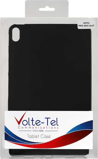 Volte-Tel Back Cover Μαύρη (iPad 2022 10.9'')