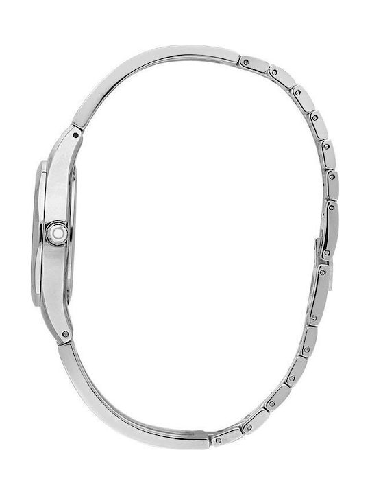 Trussardi Metropolitan Дамски Часовник 30мм Кварцов със Сребриста Метална Верижка