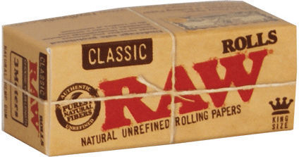Raw Ролки за свиване на цигари King Size 3м 12бр