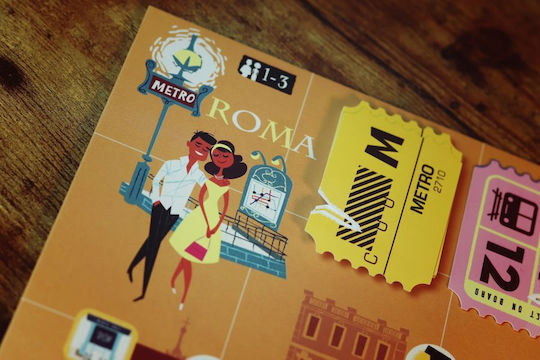 Board Game Get on Board Paris & Roma for 1-5 Players 8+ Years Old (EN) Iello