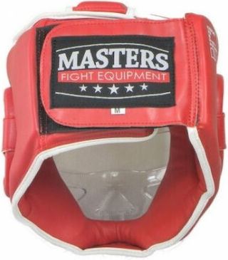 Sport Masters Adult Full Face Boxing Headgear Synthetic Leather Blue