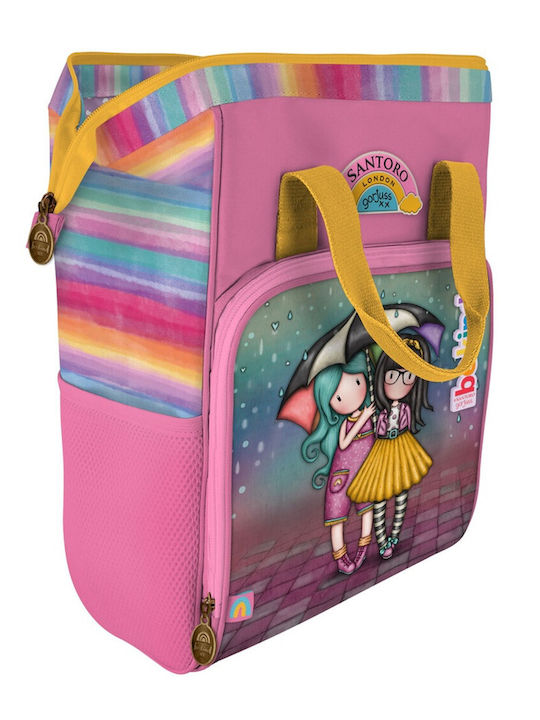 Santoro Gorjuss Be Kind To Each Other School Bag Backpack Elementary, Elementary Multicolored