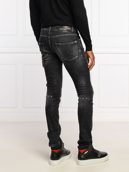 John Richmond Herren Jeanshose Schwarz