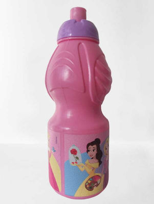 Stor Πλαστικό Παγούρι Disney Princess σε Ροζ χρώμα 400ml