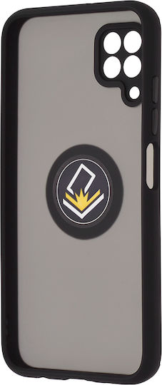 Techsuit Umschlag Rückseite Metallisch Magnetisch Schwarz Huawei P40 Lite