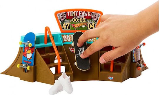 Hot Wheels Miniaturspielzeug HOT WHEELS PISTE SKATE STADIUM SKATEPARK für 5+ Jahre Jahre