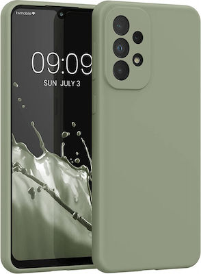 KWmobile Rubberized Задна корица Силикон Устойчив на удар Сив (Галакси А33 5G) 57833.172