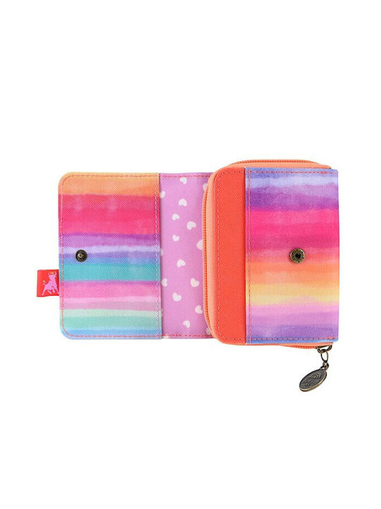 Santoro Wallet for Girls with Zipper Multicolour 1204GJ01