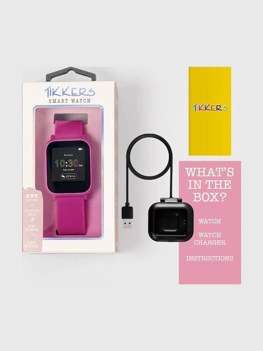 Tikkers Kids' Smartwatch Fuchsia