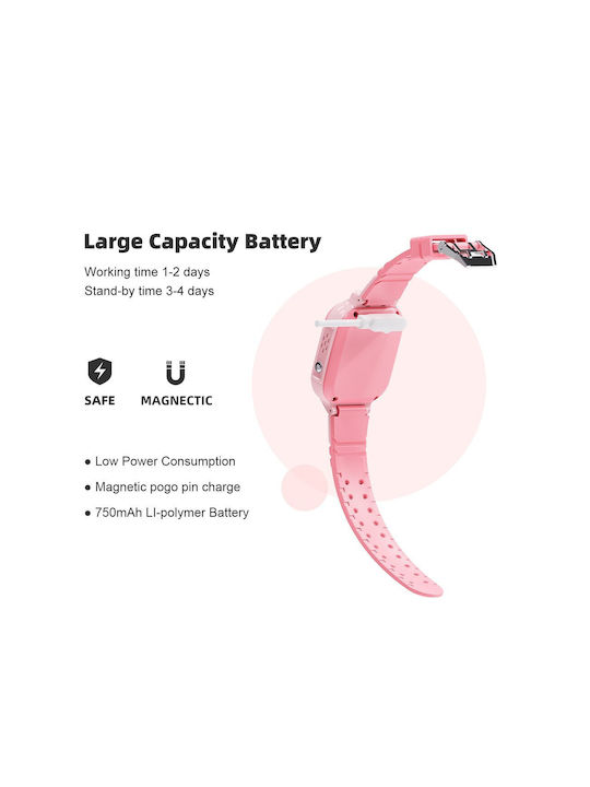 motto4u Παιδικό Smartwatch με GPS & Κάμερα Γαλάζιο