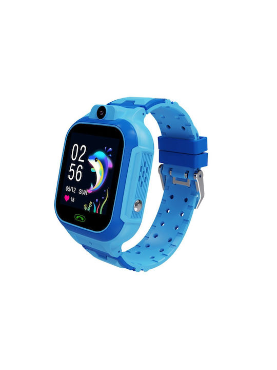 motto4u Kinder-Smartwatch 4G Mit GPS & Kamera Schwarz