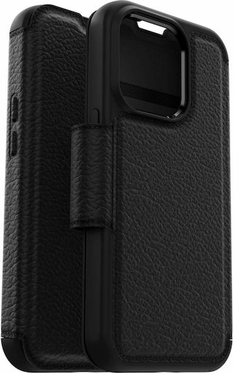 Otterbox Strada Series Via Wallet Δερμάτινο Μαύρο (iPhone 14 Pro Max)