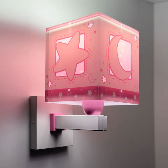 Ango Led Plastic Kids Wall Light Moonlight