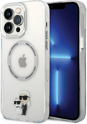 Karl Lagerfeld Plastic Back Cover Transparent (iPhone 13 Pro Max)