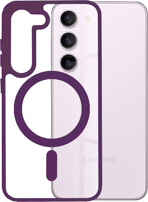 Techsuit Magsafe Pro Back Cover Purple (Galaxy S23)