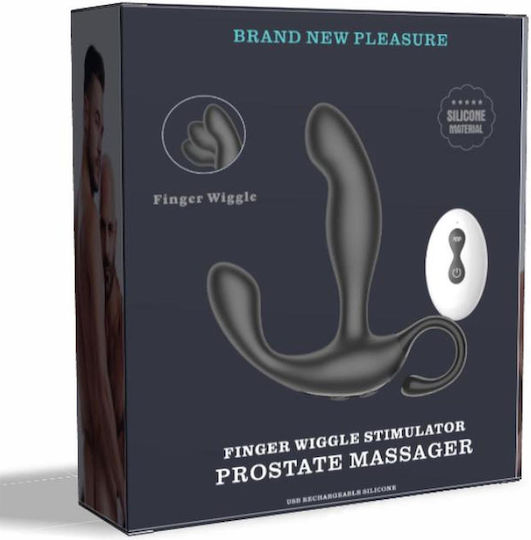 Kinksters Πρωκτικός Δονητής με Δυνατότητα Ασύρματης Λειτουργίας Μαύρος