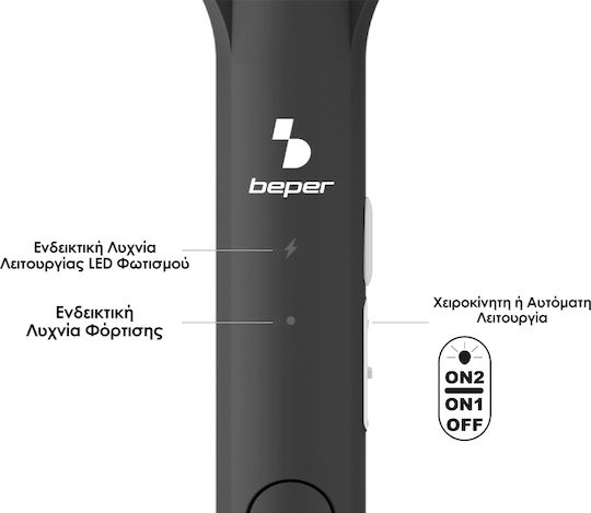 Beper Ηλεκτρική Ρακέτα Εντόμων P206ZAN250