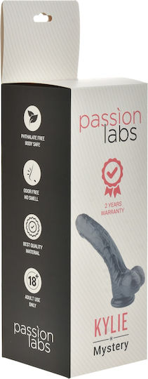 Kinksters Dildo realist cu Testicule și Ventuză Albastru 22cm