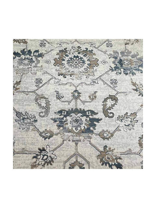 Ragolle Summer Velvet Bedroom Rugs Set Gray 84017-6262 3pcs