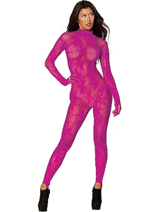 Kinksters Bodystocking Purple