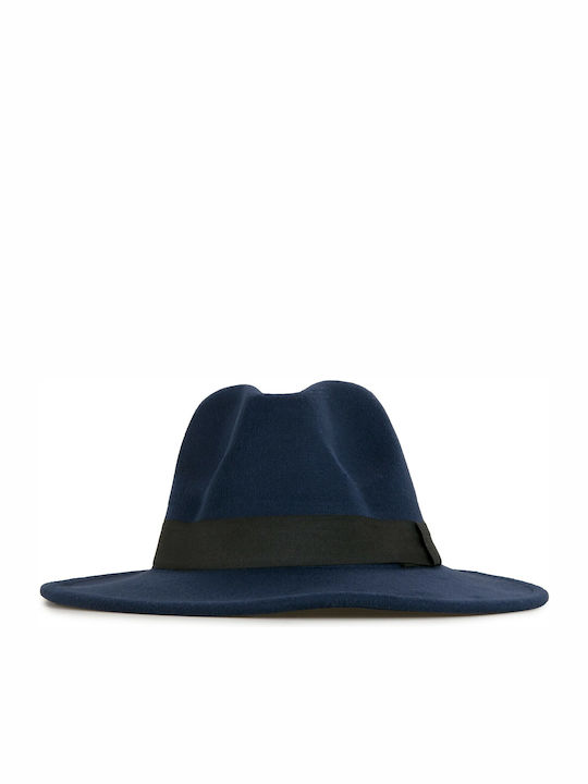 Silia D Fabric Women's Fedora Hat Blue