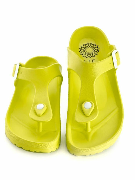 Ateneo Frauen Flip Flops in Grün Farbe