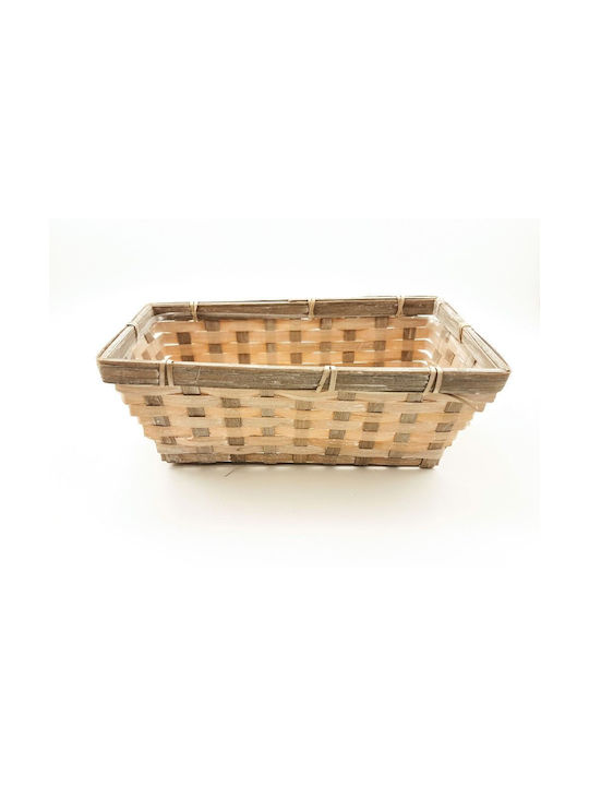 Iliadis Bread Basket Wicker In Gray Colour 25x12x10cm 66106