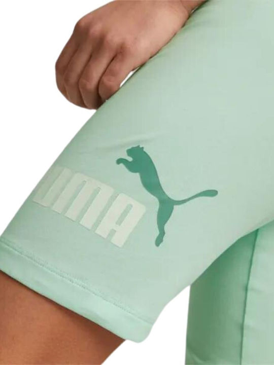 Kinder Leggings Sport Kurz Grün ESS LOGO