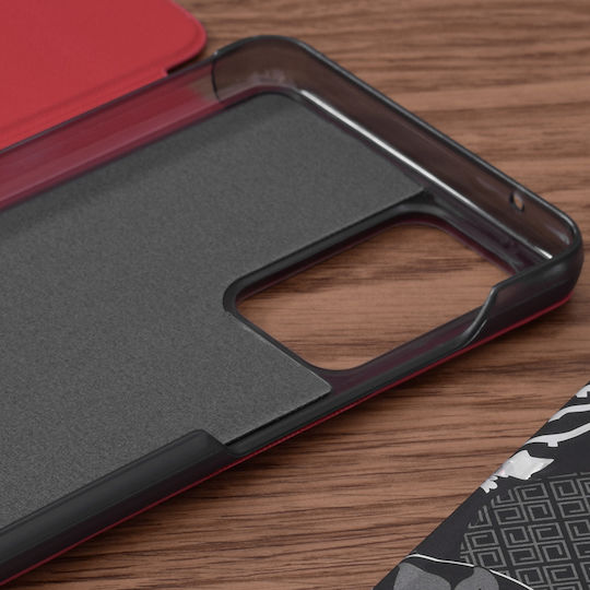 Techsuit eFold Series Book Δερματίνης Κόκκινο (Galaxy A52 / A52s)