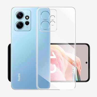 Forcell Clear Back Cover Σιλικόνης Διάφανο (Redmi Note 12 4G)