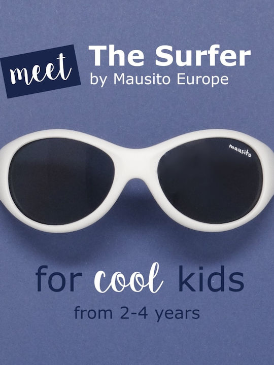 Mausito The Surfer Παιδικά Γυαλιά Ηλίου White για 2-4 Ετών