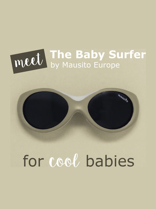 Mausito The Baby Surfer Βρεφικά Γυαλιά Ηλίου Beige για 0-1 Έτους