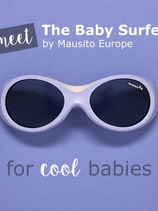 Mausito The Baby Surfer Baby Sunglasses Purple for 0-1 Year
