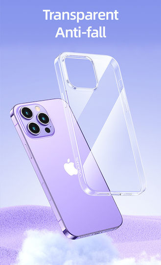 Usams Primary Задна корица Силикон 1.5мм Прозрачен (iPhone 14 Plus)