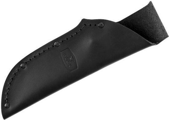 Buck Ranger Skinner Μαχαίρι Μαύρο σε Δερμάτινη Θήκη