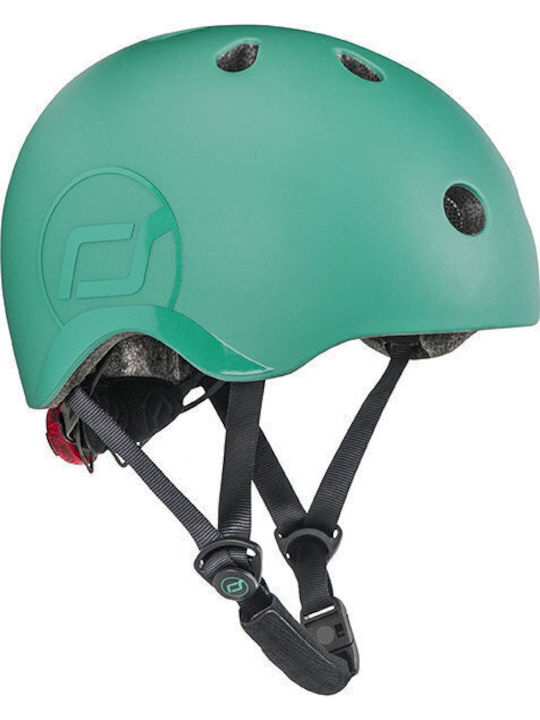 Scoot & Ride Kids' Helmet for City Bike Green S/M (51-55 cm) Forest