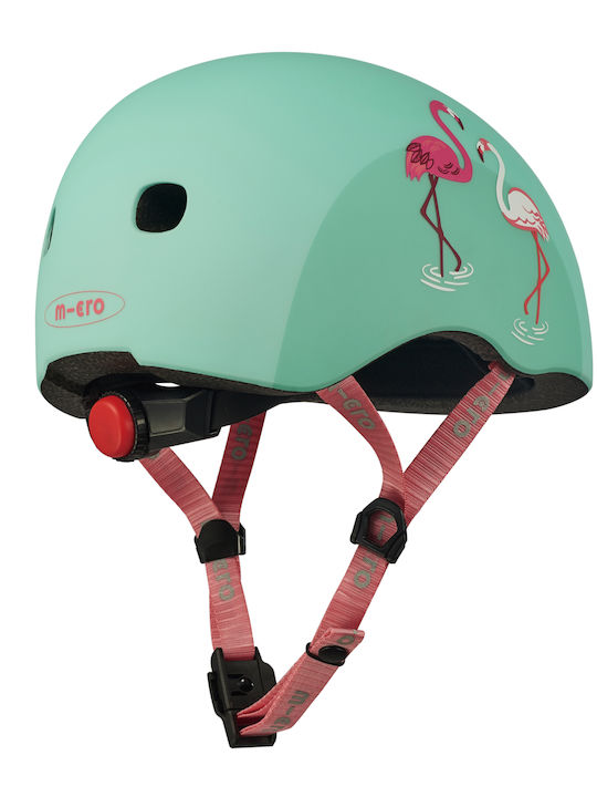 Micro Kids' Helmet for City Bike Green