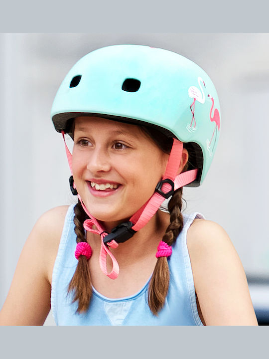 Micro Kids' Helmet for City Bike Green
