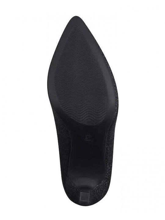Spitze Zehe Pumps mit Schwarz Absatzdicke Stiletto