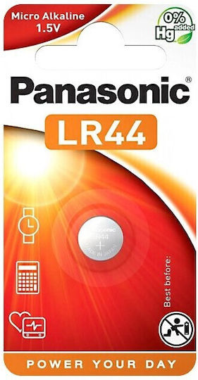 Panasonic Cell Power Μπαταρία Silver Oxide SR44 1.55V 1τμχ
