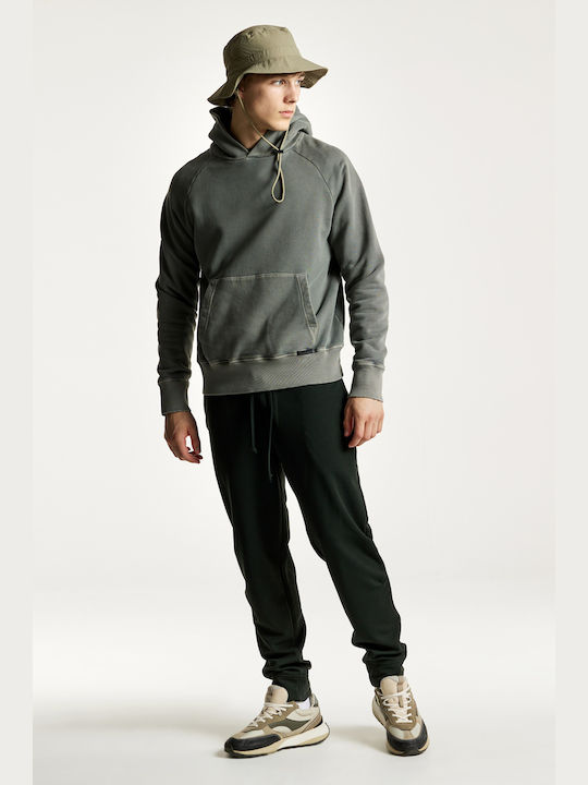 Dirty Laundry Men's Sweatshirt with Hood and Pockets Gray