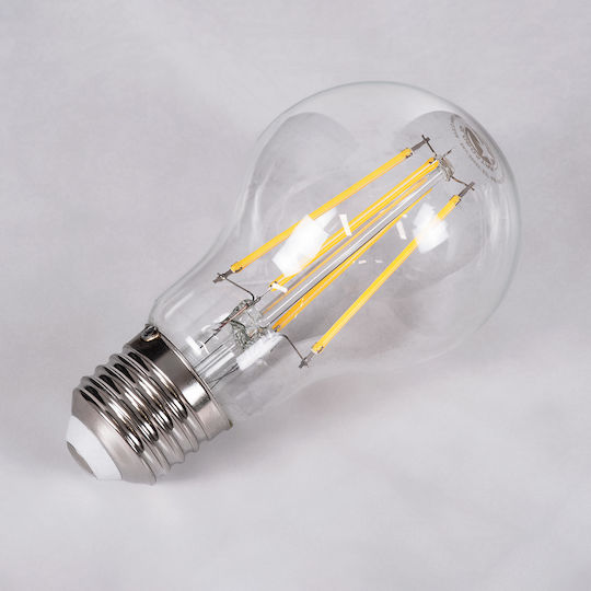 GloboStar LED Bulb 10W 105mm for Socket E27 and Shape A60 Natural White 1100lm Dimmable